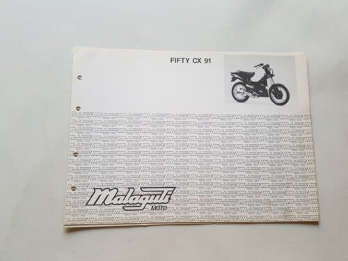 Malaguti 50 Fifty CX 1991 catalogo ricambi telaio originale Parts …