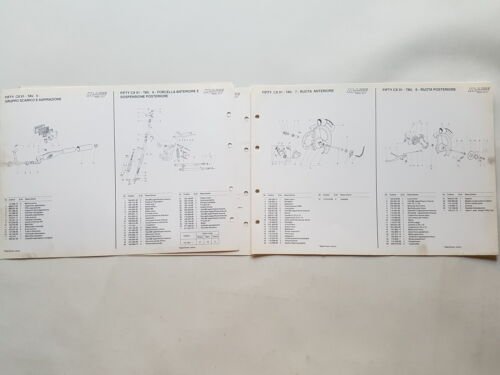 Malaguti 50 Fifty CX 1991 catalogo ricambi telaio originale Parts …