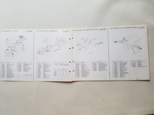 Malaguti 50 Fifty CX Mix 1992 catalogo ricambi originale Parts …