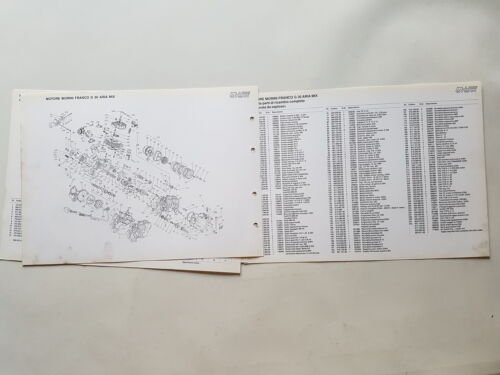 Malaguti 50 Fifty CX Mix 1992 catalogo ricambi originale Parts …