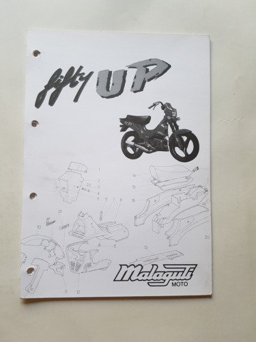 Malaguti 50 Fifty UP catalogo ricambi originale Parts Catalogue