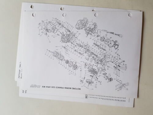 Malaguti 50 Fifty UP catalogo ricambi originale Parts Catalogue