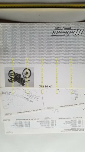 Malaguti 50 JX MIX 1991 catalogo ricambi originale Spare Parts …