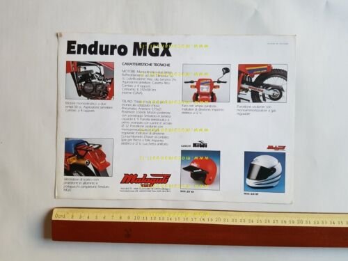 Malaguti 50 MGX Enduro depliant originale