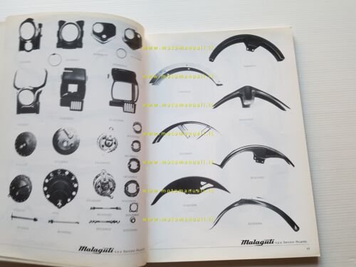 Malaguti catalogo ricambi generale 1984 tutti modelli Fifty RCX SAHIB …