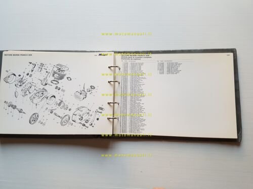 Malaguti catalogo ricambi generale tutti modelli 1985 Fifty RGT Ronco …