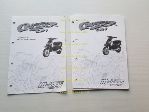 Malaguti Crosser CR1 50 1995-96 catalogo ricambi originale