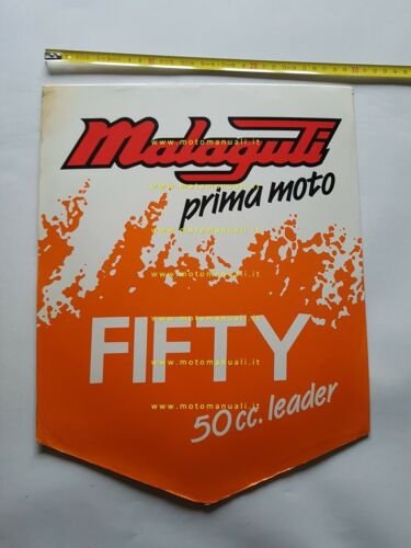 Malaguti Fifty festone bandiera per concessionari originale anni 90 no …
