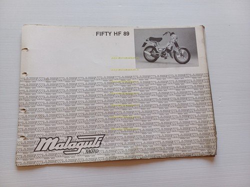 Malaguti Fifty HF 50 1989 catalogo ricambi originale
