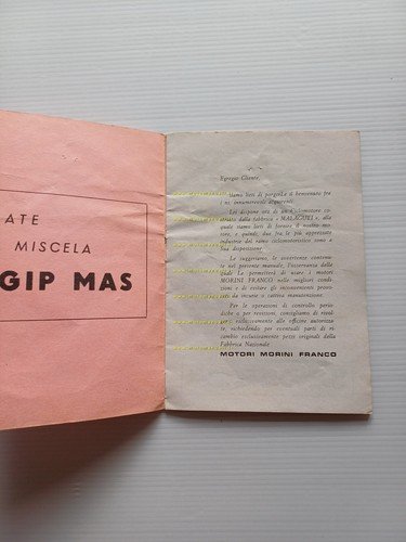 Malaguti motori Franco Morini 48 Gyromat 1970 manuale uso manutenzione …