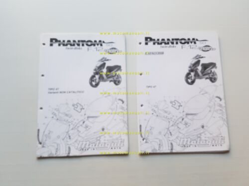 Malaguti Phantom 50 F12 Twin Disc LC 1999 catalogo ricambi …
