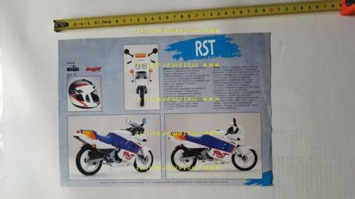 Malaguti RST 50 Special 1990 depliant ciclomotore originale brochure epoca
