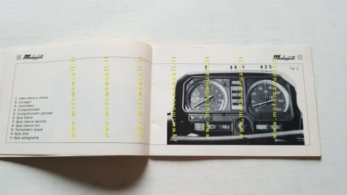 Malaguti Runner 125 1985 Manuale Uso manutenzione originale Owner's Manual