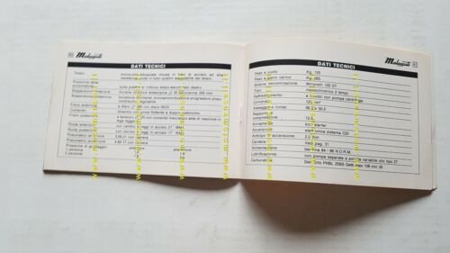 Malaguti Runner 125 1985 Manuale Uso manutenzione originale Owner's Manual