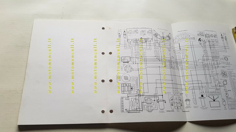 Malaguti scooter Madison 125-150 2000 manuale officina originale