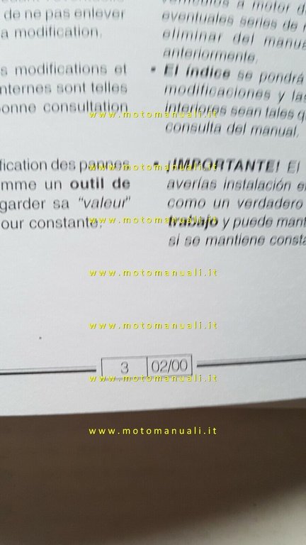Malaguti scooter Madison 125-150 2000 manuale officina originale