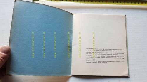 Malanca 125 E2C - E2C S 1974 manuale uso moto …