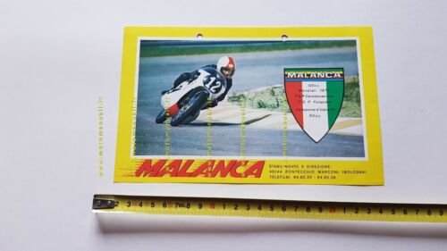 Malanca 125 E2C 1974 1a serie depliant moto originale brochure …