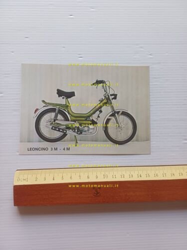 Malanca 50 Leoncino 3M - 4M depliant italiano originale ciclomotore