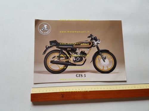 Malanca GTS 5 50 depliant originale ITALIANO