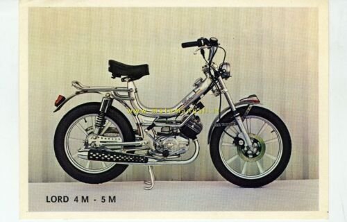 Malanca Lord 50 tubone depliant originale moto motorcycle brochure