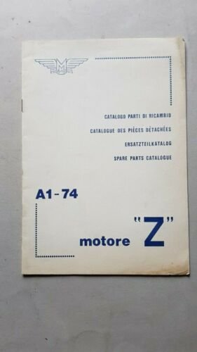 Malanca Motore Z 50 1974 Catalogo Ricambi Originale Engine Spare …