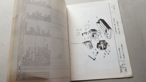 Malanca Motore Z 50 1974 Catalogo Ricambi Originale Engine Spare …