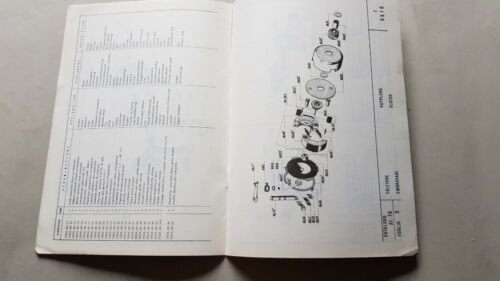 Malanca Motore Z 50 1974 Catalogo Ricambi Originale Engine Spare …