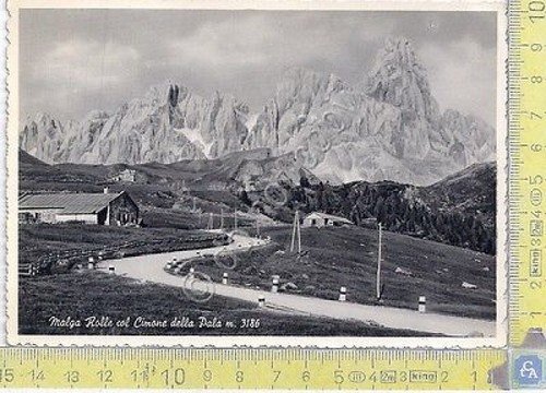 Malga Rolle con Cimone della Pala - 1953 | Immagine principale