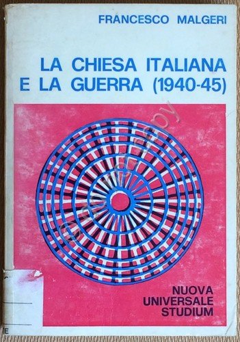 Malgeri - La Chiesa Italiana e la Guerra - Nuova … | Immagine principale