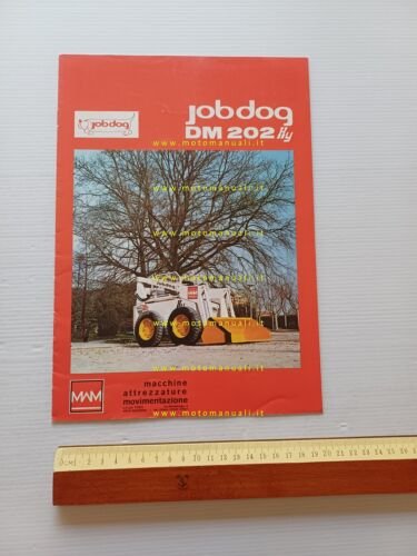 MAM Jobdog DM 202 Hy pala caricatrice gommata anni 70 …