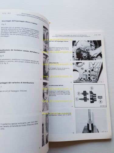 MAN manuale officina motori Diesel D 0224 MF D 0226 …