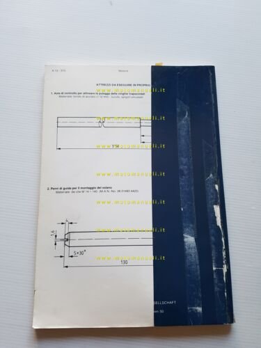 MAN manuale officina motori Diesel D 0224 MF D 0226 …