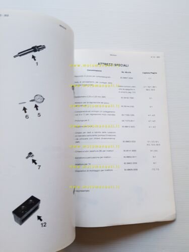 MAN manuale officina motori Diesel D 0224 MF D 0226 …