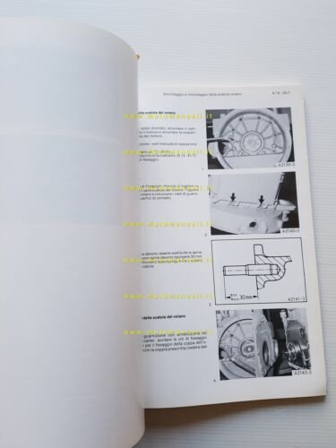 MAN manuale officina motori Diesel D 0224 MF D 0226 …