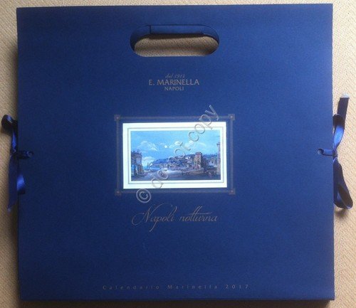Marinella Napoli - Calendario 2017 - Napoli notturna - nuovo