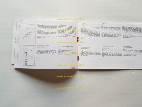 Marzocchi ammortizzatori A 73 - Euro 74 1980 manuale uso …