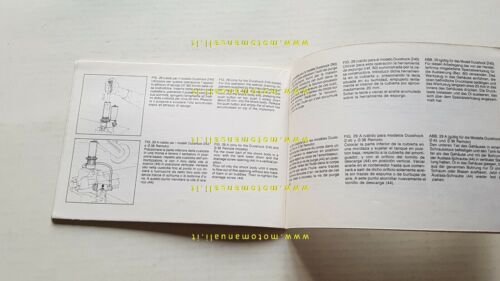 Marzocchi ammortizzatori Duoshock 45-38 Remoto manuale officina originale 1988