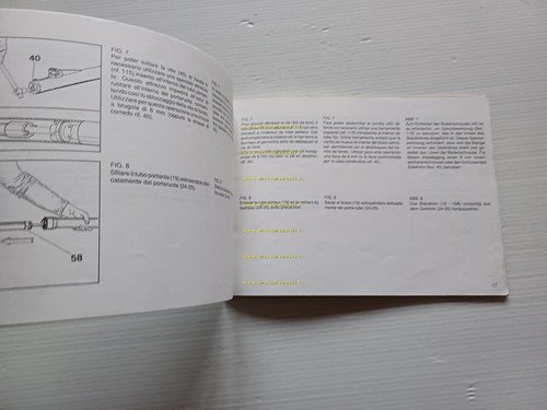 Marzocchi forcella Magnum 45 1993 manuale uso-officina ORIGINALE