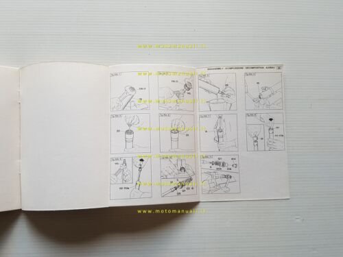 Marzocchi forcella Magnum manuale uso officina ORIGINALE