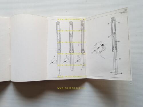 Marzocchi forcella Magnum manuale uso officina ORIGINALE