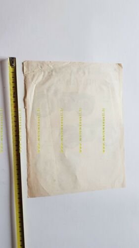 MAS 125 Stella Alpina 1951 depliant moto originale brochure