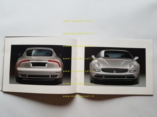 MASERATI 3200 GT 1998 depliant originale italiano