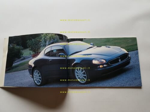 MASERATI 3200 GT 1998 depliant originale italiano