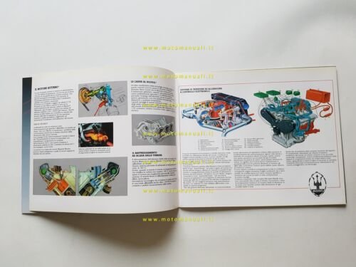 Maserati 420 iniezione 1986 depliant originale italiano
