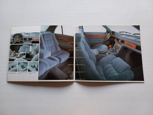 MASERATI 422 1988 depliant italiano originale