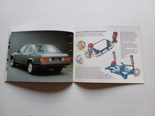MASERATI 422 1988 depliant italiano originale
