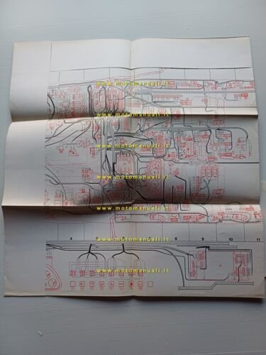 Maserati 425 1985 manuale officina riparazione impianto elettrico originale