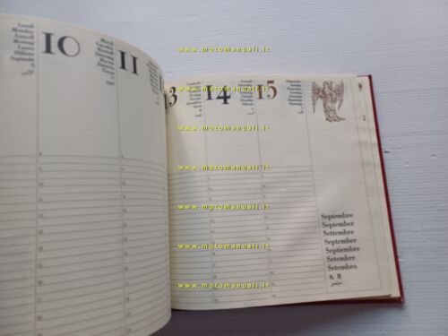 Maserati agenda 1996 numerata n. 2024