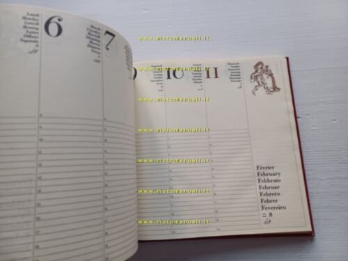 Maserati agenda 1996 numerata n. 2024